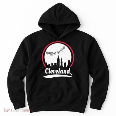 Cleveland Skyline Baseball Hoodie