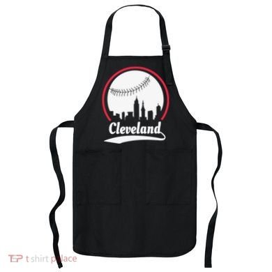 Cleveland Skyline Baseball Apron