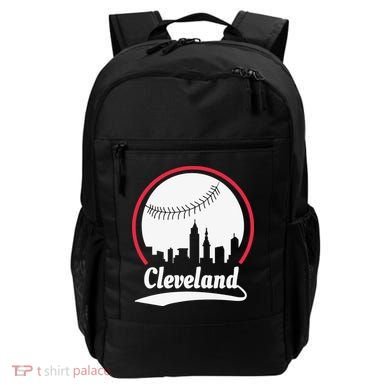 Cleveland Skyline Baseball Backpack