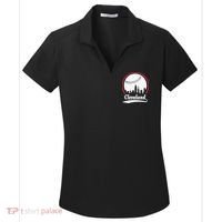 Cleveland Skyline Baseball Women's Dry Zone Grid Polo thumb 0