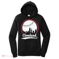 Cleveland Skyline Baseball Women's Hoodie thumb 0