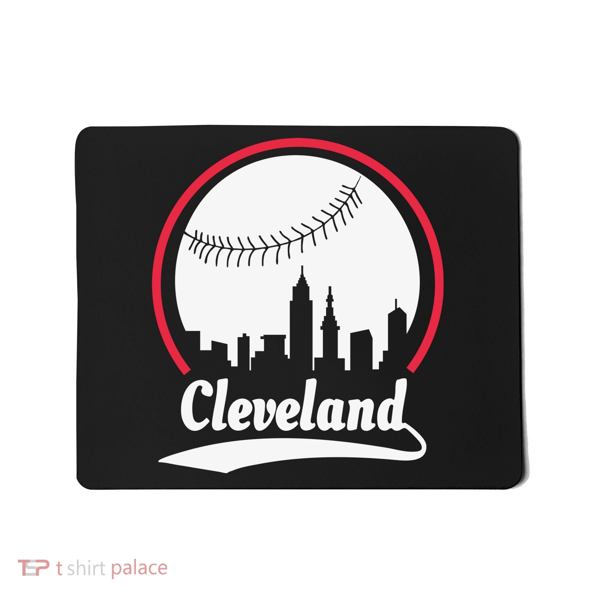 Cleveland Skyline Baseball Mousepad