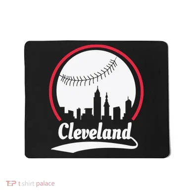 Cleveland Skyline Baseball Mousepad