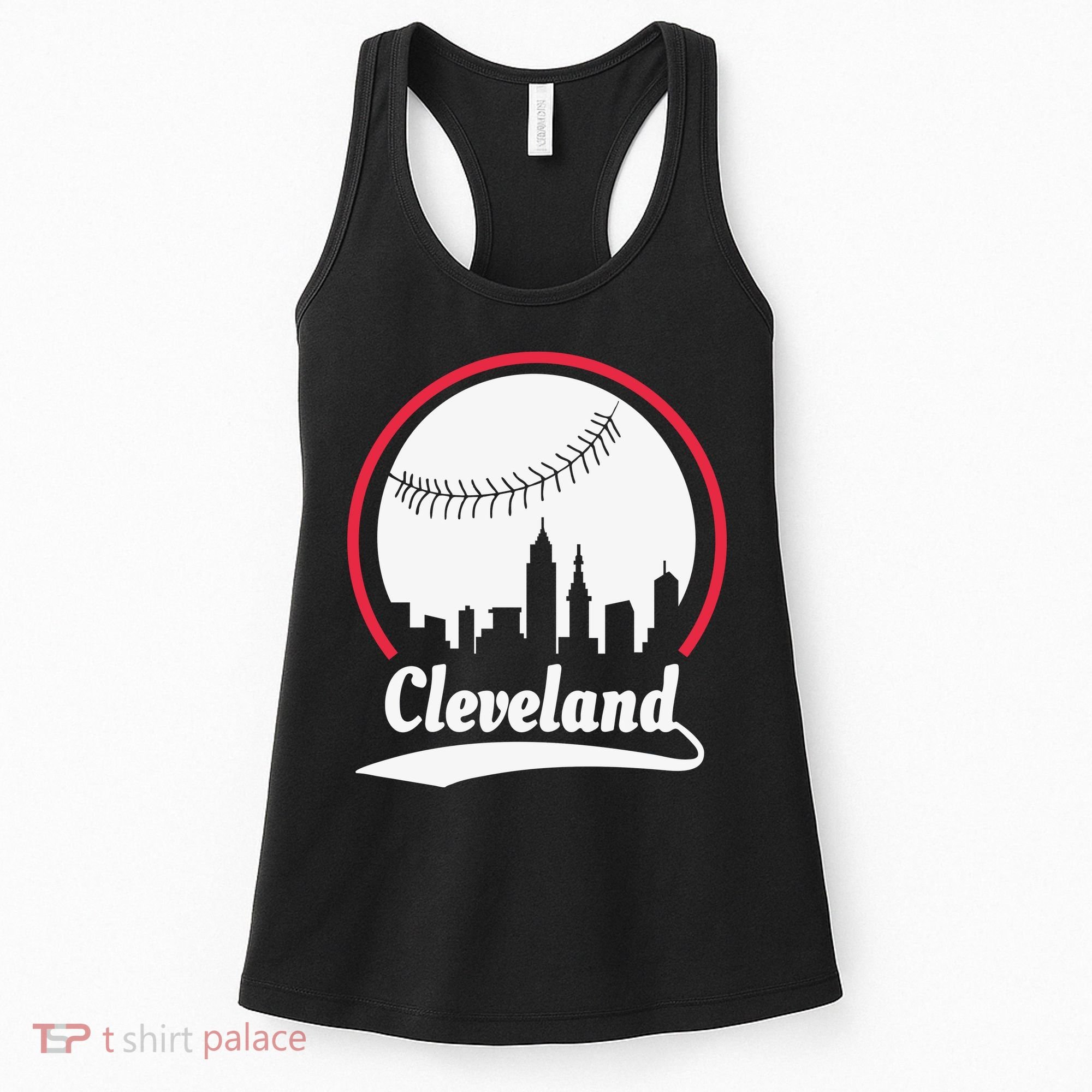 Cleveland Skyline Baseball Women's Tank Top