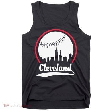 Cleveland Skyline Baseball Tank Top