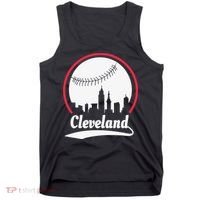 Cleveland Skyline Baseball Tank Top thumb 0