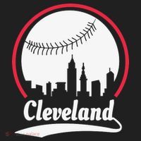 Cleveland Skyline Baseball Golf Towel thumb 3
