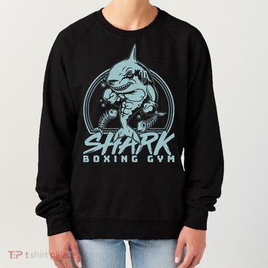 Cool Shark Boxing Gym Logo Women's Sweatshirt