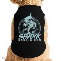 Cool Shark Boxing Gym Logo Doggie Tank thumb 0