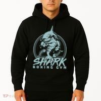 Cool Shark Boxing Gym Logo Hoodie thumb 2