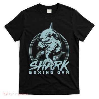 Cool Shark Boxing Gym Logo T-Shirt
