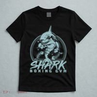 Cool Shark Boxing Gym Logo T-Shirt thumb 5