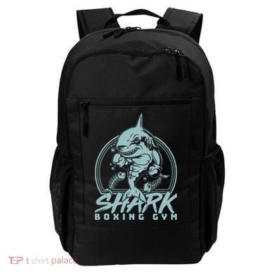 Cool Shark Boxing Gym Logo Backpack