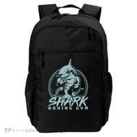 Cool Shark Boxing Gym Logo Backpack thumb 0