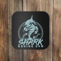 Cool Shark Boxing Gym Logo Coaster thumb 0