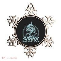 Cool Shark Boxing Gym Logo Ornament thumb 0
