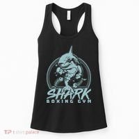 Cool Shark Boxing Gym Logo Women's Tank Top thumb 0