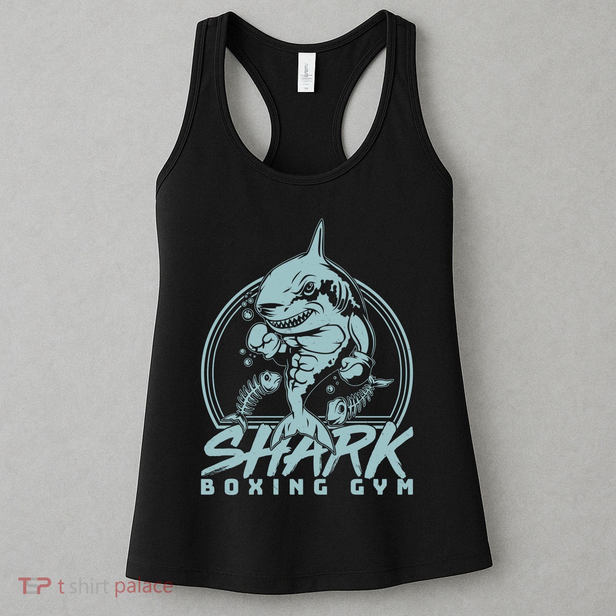 Cool Shark Boxing Gym Logo Women's Tank Top