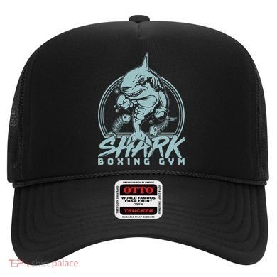 Cool Shark Boxing Gym Logo Hat