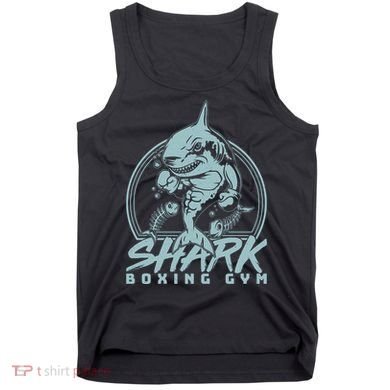 Cool Shark Boxing Gym Logo Tank Top