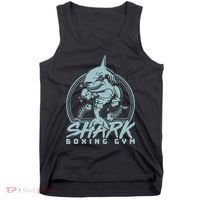 Cool Shark Boxing Gym Logo Tank Top thumb 0