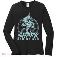 Cool Shark Boxing Gym Logo Women's Long Sleeve Shirt thumb 0