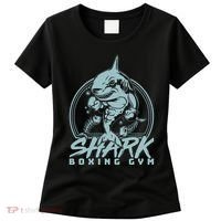 Cool Shark Boxing Gym Logo Women's T-Shirt thumb 0