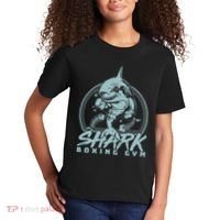 Cool Shark Boxing Gym Logo Kids T-Shirt thumb 2
