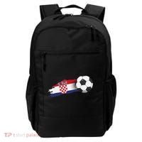 Croatia Soccer Ball Backpack thumb 0
