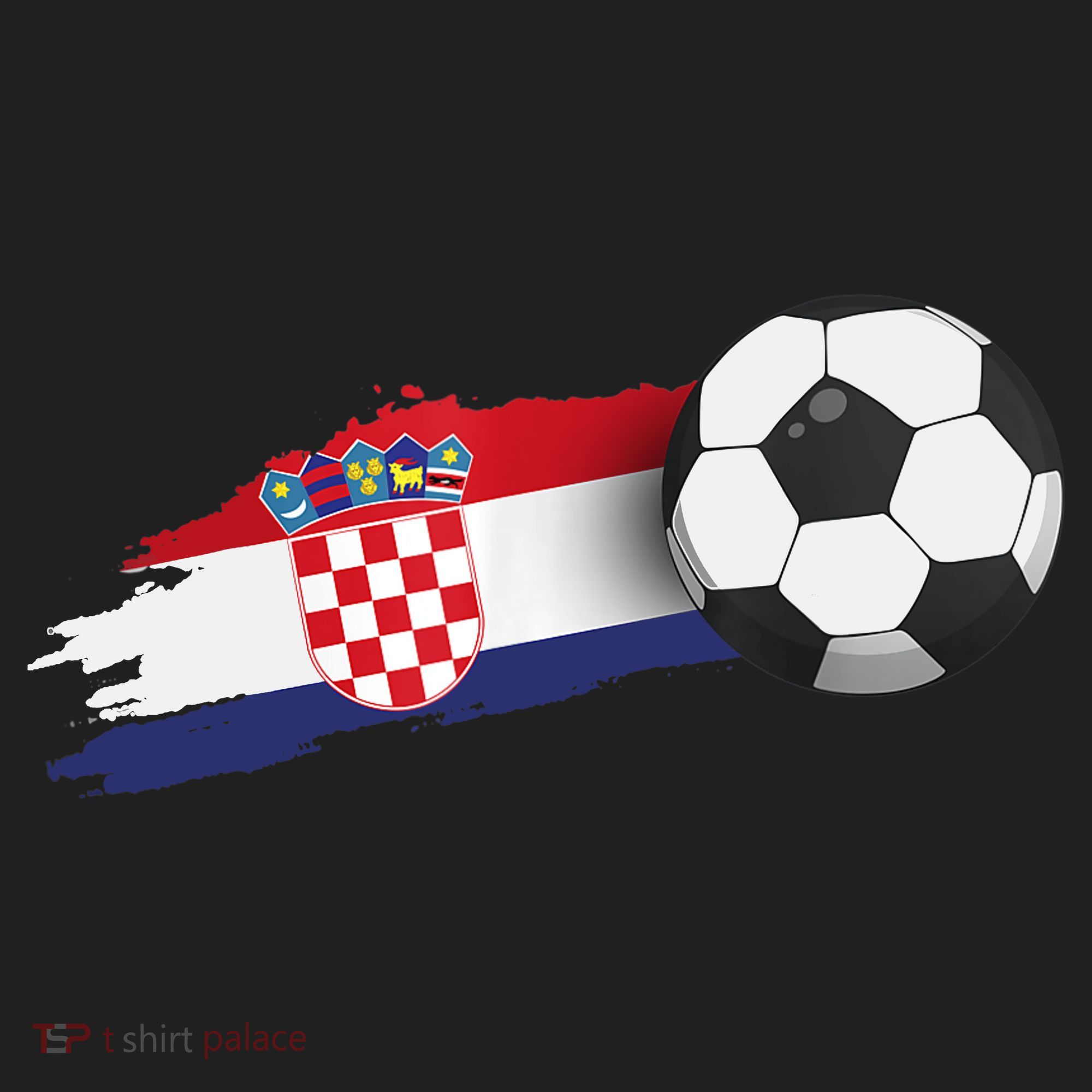 Croatia Soccer Ball Tumbler
