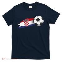 Croatia Soccer Ball T-Shirt thumb 0