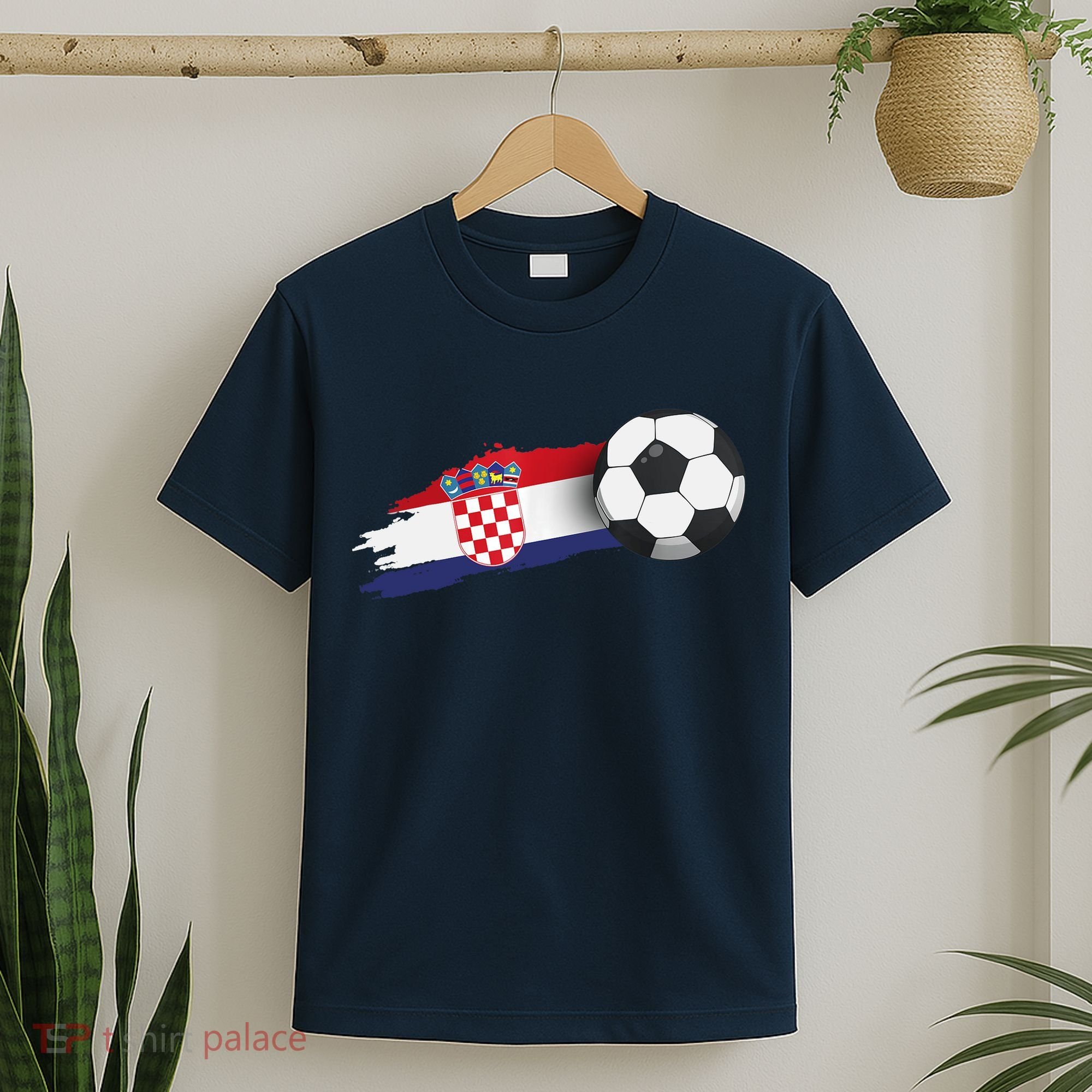 Croatia Soccer Ball T-Shirt
