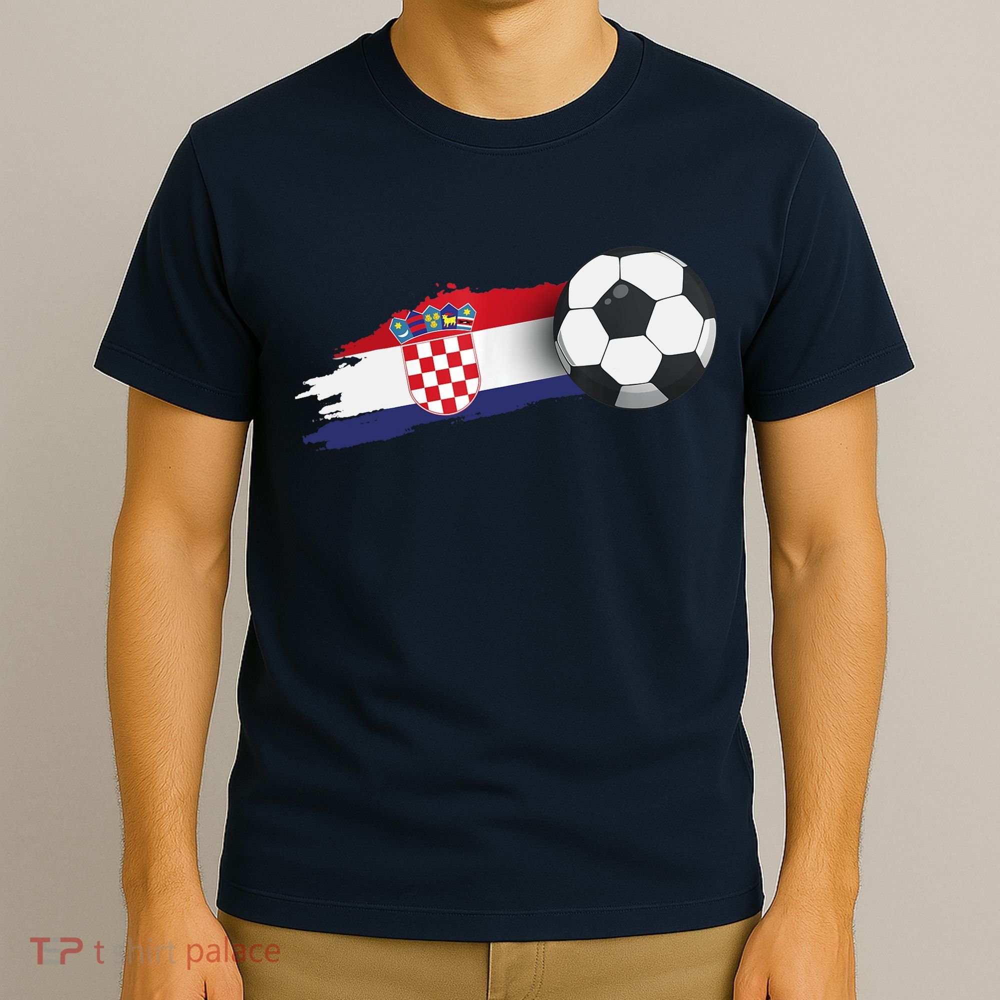Croatia Soccer Ball T-Shirt
