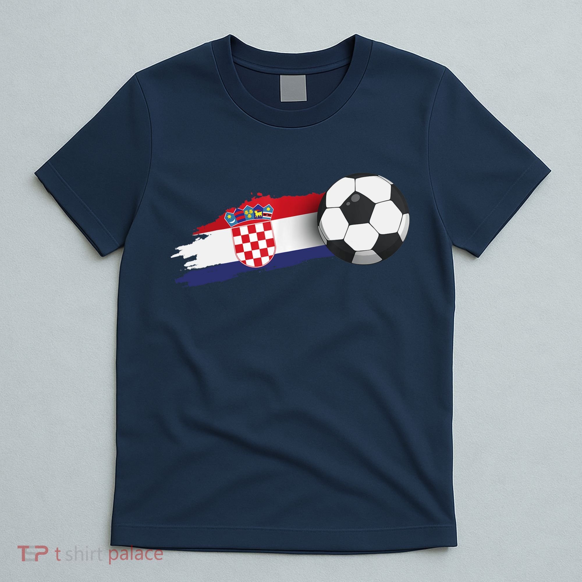 Croatia Soccer Ball T-Shirt