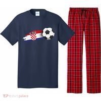 Croatia Soccer Ball Pajama Set thumb 0