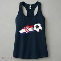Croatia Soccer Ball Women's Tank Top thumb 3