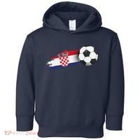 Croatia Soccer Ball Toddler Hoodie thumb 0