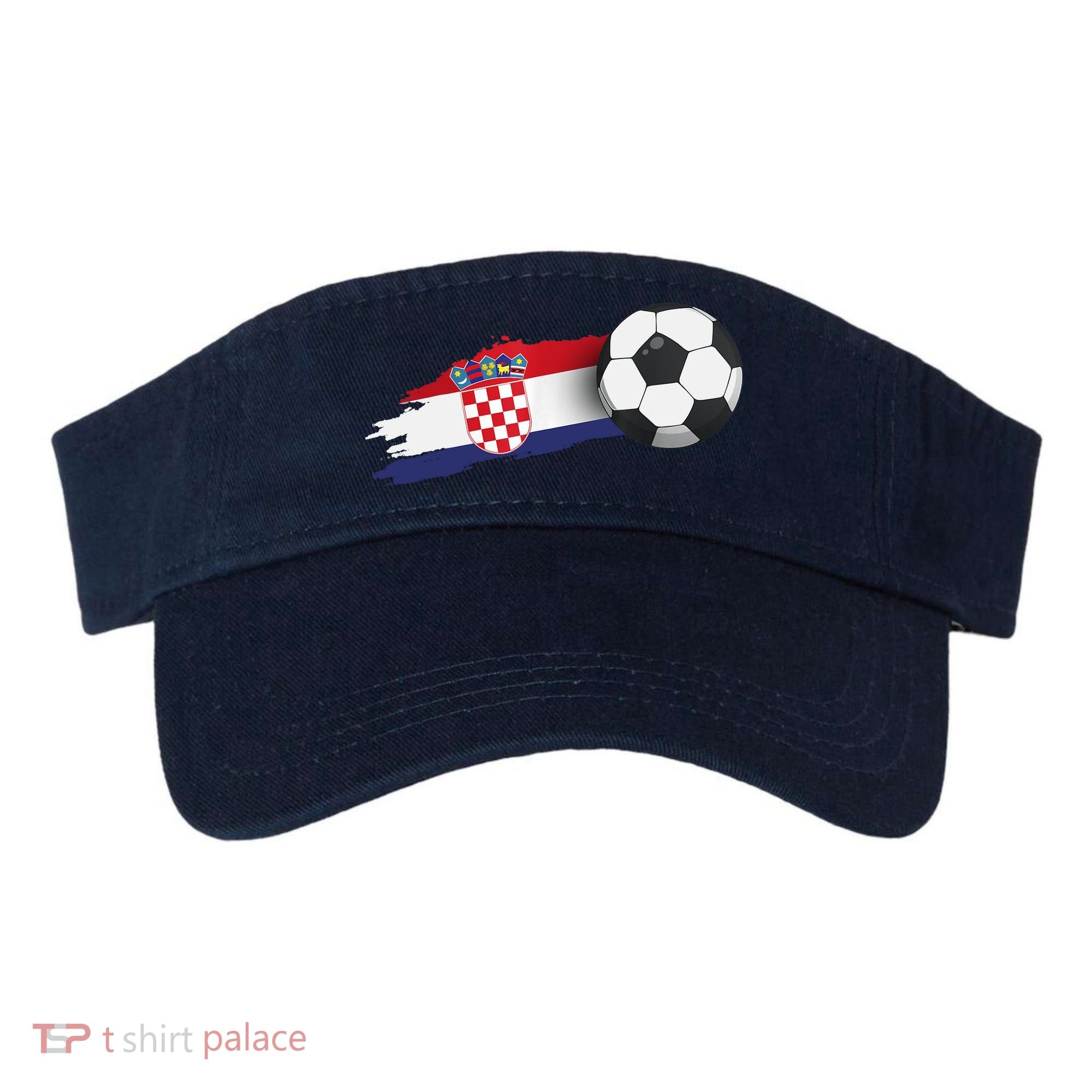 Croatia Soccer Ball Visor