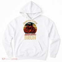 Crawfish Season Bruh Crawfish Seafood Festival Retro Sunset  Hoodie thumb 0
