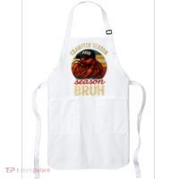 Crawfish Season Bruh Crawfish Seafood Festival Retro Sunset  Apron thumb 0