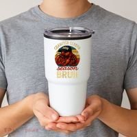 Crawfish Season Bruh Crawfish Seafood Festival Retro Sunset  Tumbler thumb 2