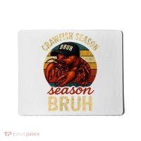 Crawfish Season Bruh Crawfish Seafood Festival Retro Sunset  Mousepad thumb 0