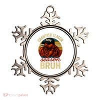 Crawfish Season Bruh Crawfish Seafood Festival Retro Sunset  Ornament thumb 0