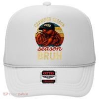 Crawfish Season Bruh Crawfish Seafood Festival Retro Sunset  Hat thumb 0