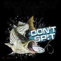 Cute Swallow Baby Dont Spit Striper Bass Fishing Coffee Mug thumb 5
