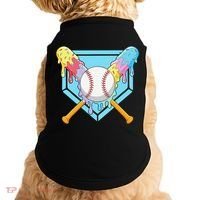 Cool Sport Baseball Home Plate Drip With Sprinkles Drip Doggie Tank thumb 0