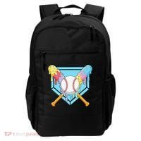 Cool Sport Baseball Home Plate Drip With Sprinkles Drip Backpack thumb 0
