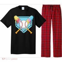 Cool Sport Baseball Home Plate Drip With Sprinkles Drip Pajama Set thumb 0
