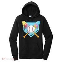 Cool Sport Baseball Home Plate Drip With Sprinkles Drip Women's Hoodie thumb 0
