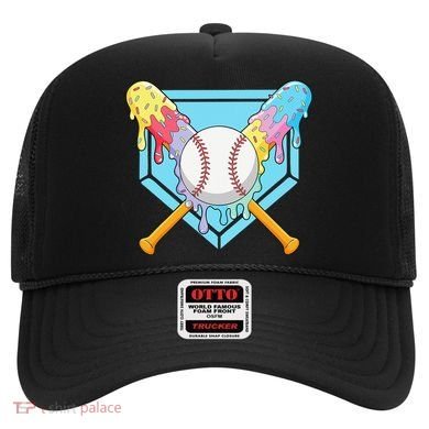 Cool Sport Baseball Home Plate Drip With Sprinkles Drip Hat